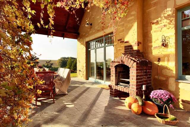 Отели типа «постель и завтрак» Kashubian Lodge & SPA Пшивидз-31