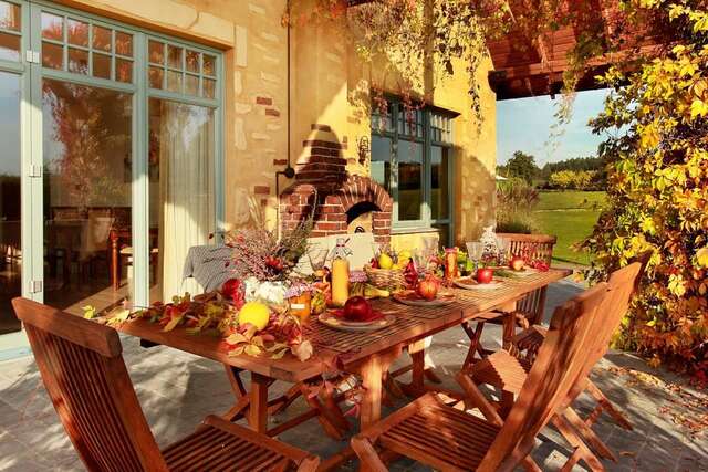 Отели типа «постель и завтрак» Kashubian Lodge & SPA Пшивидз-39