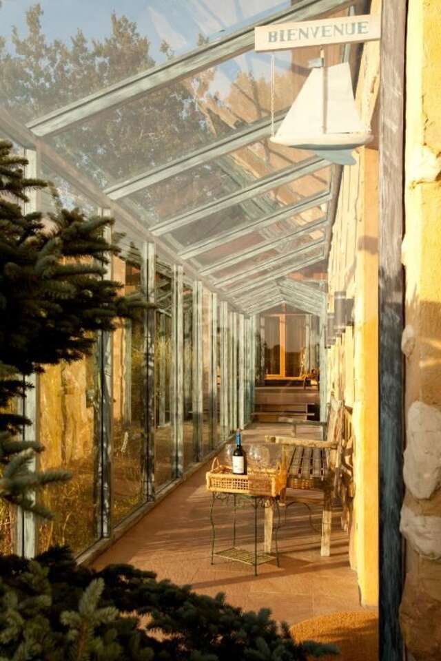 Отели типа «постель и завтрак» Kashubian Lodge & SPA Пшивидз-48